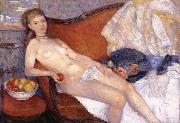 William J.Glackens Girl with Apple